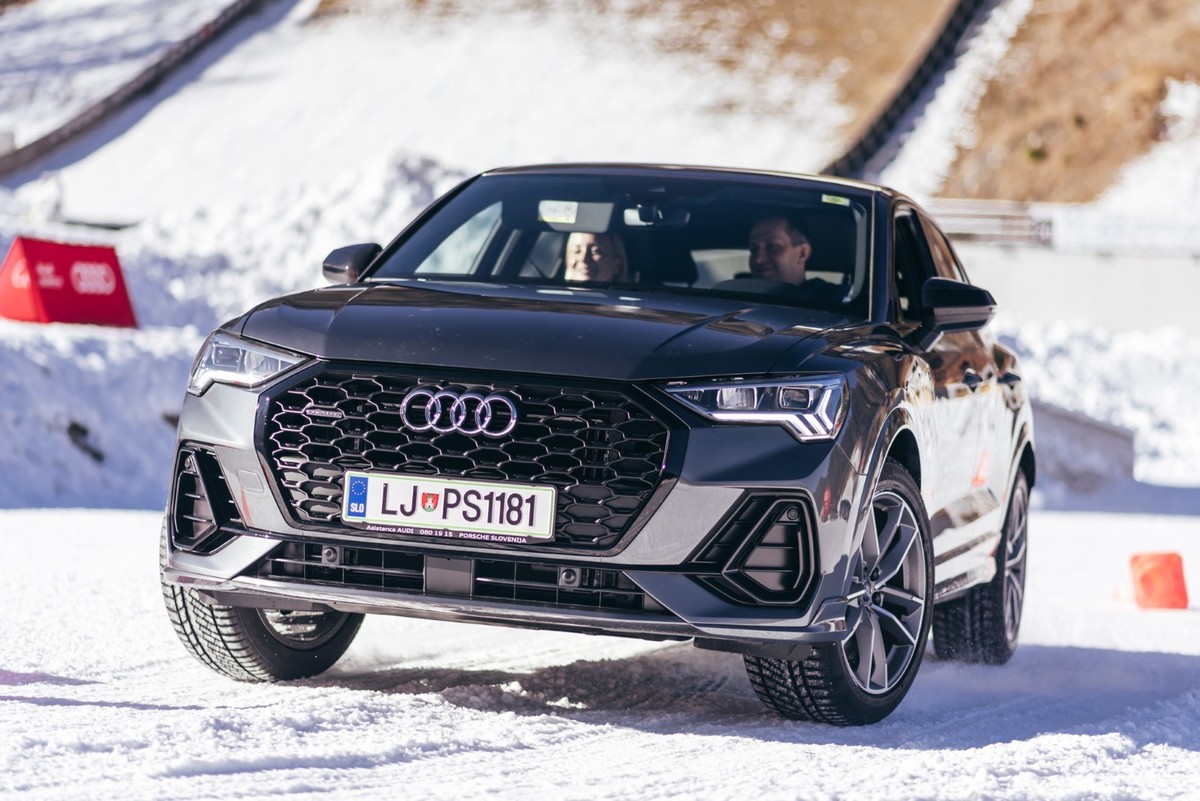 Audi quattro zimsko doživetje