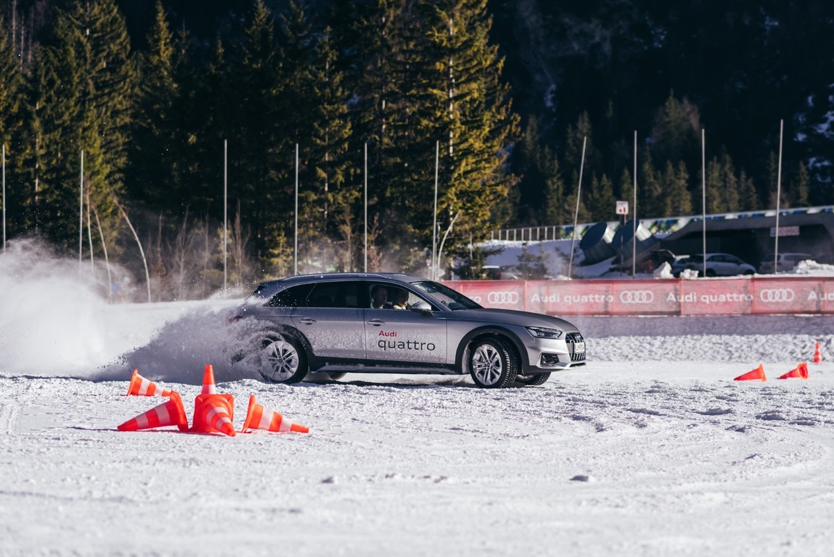 Audi quattro zimsko doživetje