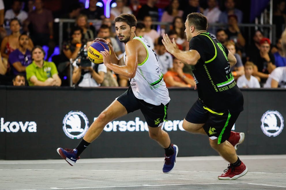 Tekmovalci na Škoda 3x3 Challanger Ljubljana.