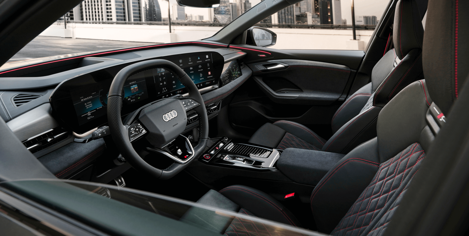 Novi SQ6 e-tron - notranjost