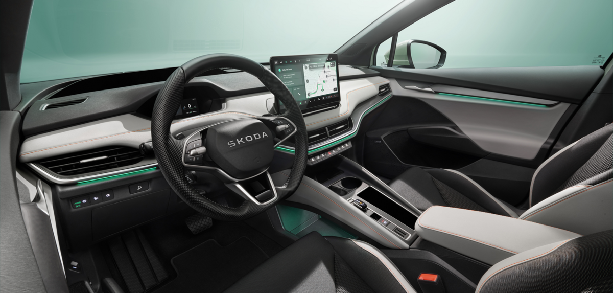 Škoda Elroq notranjost