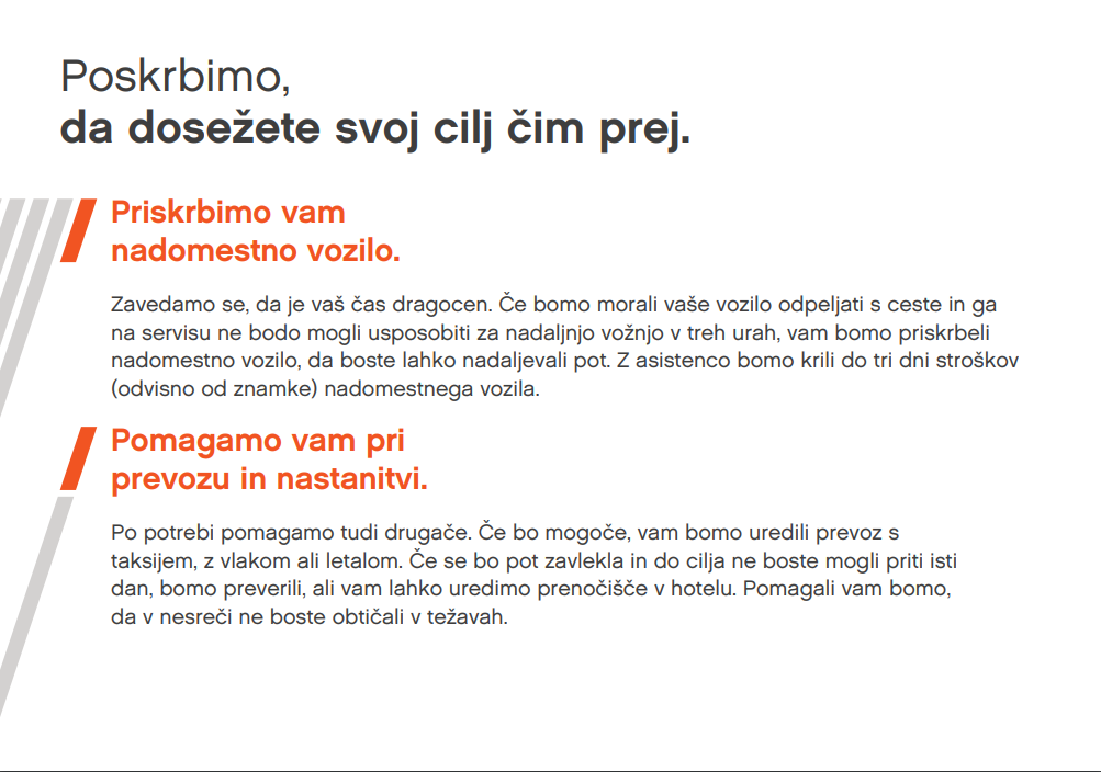 Asistenca Porsche Slovenija - poskrbimo za nadomestno vozilo.