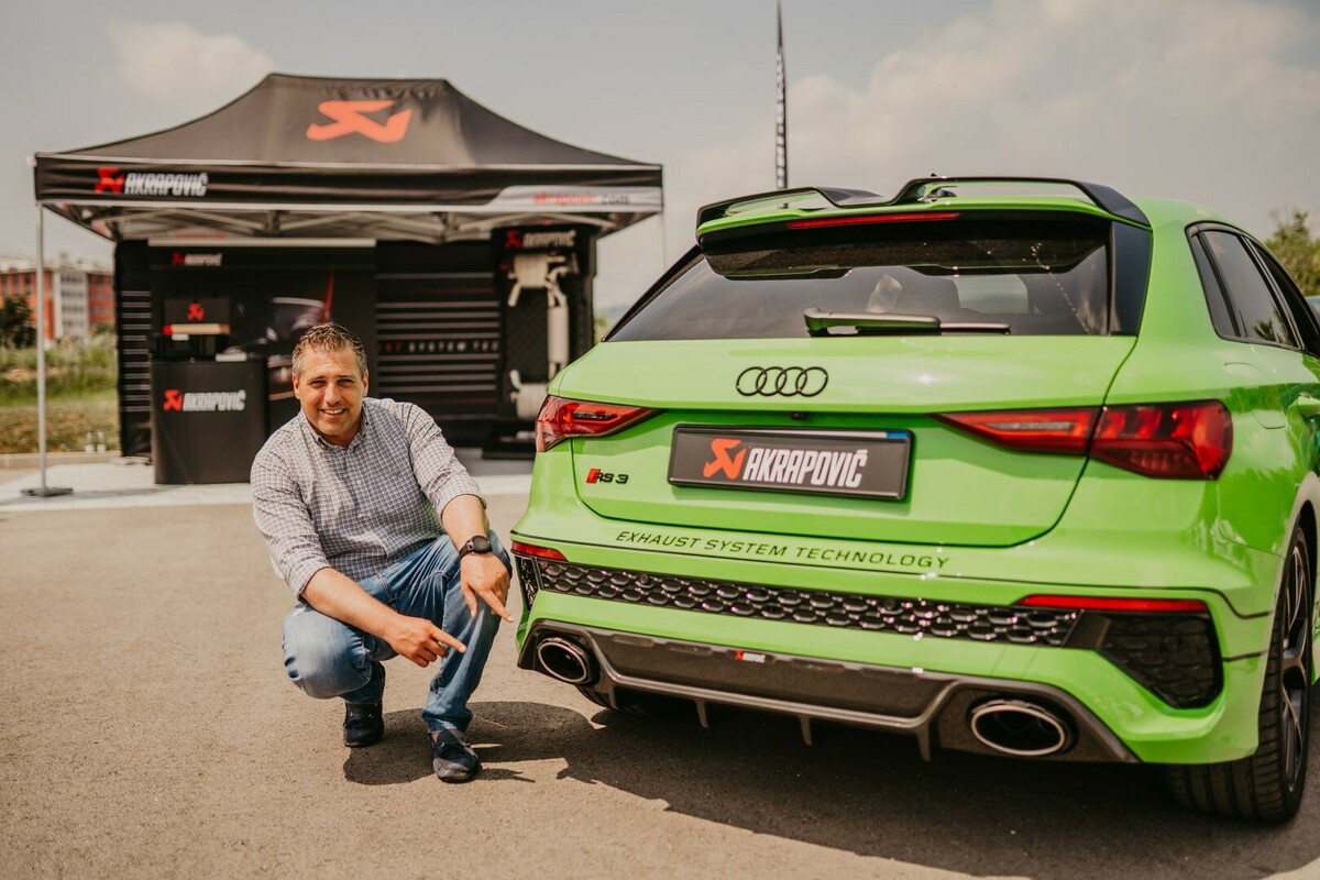Novi Audi RS 3 2022 Akrapovič