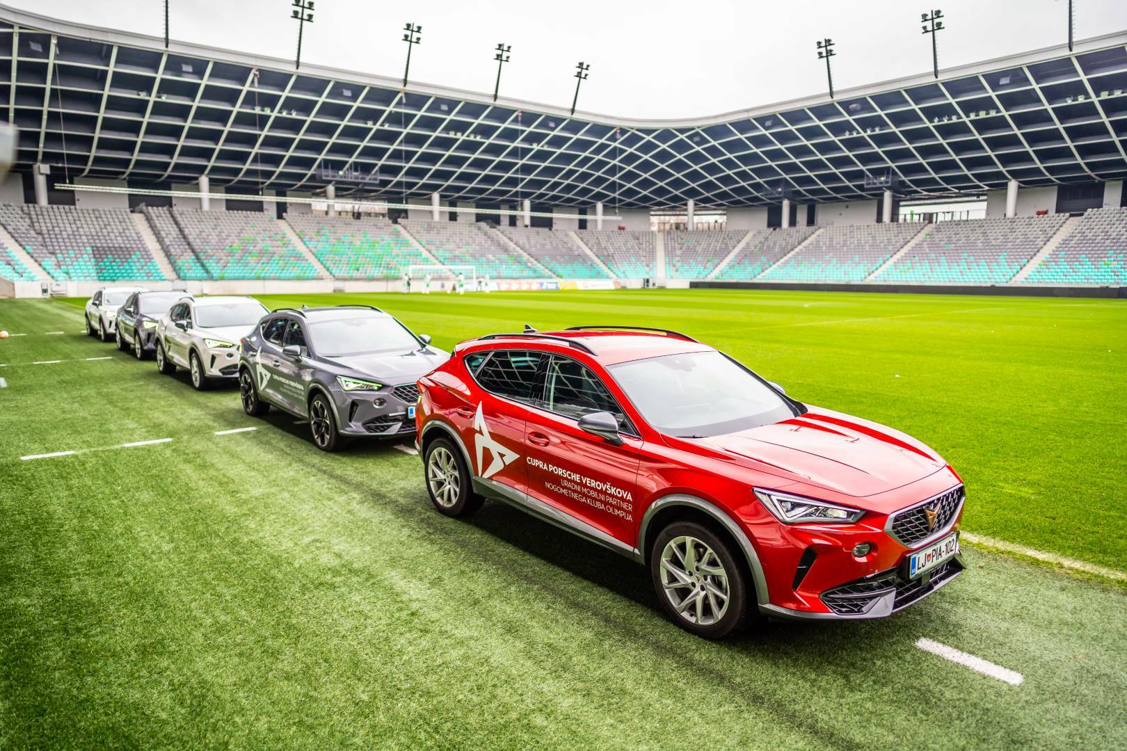 CUPRA Porsche Verovškova in NK Olimpija