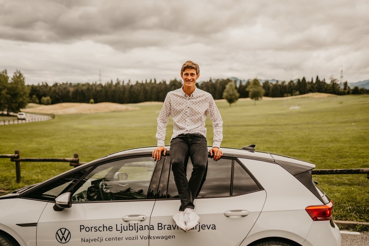 VW ID.3 2021 in Peter Prevc