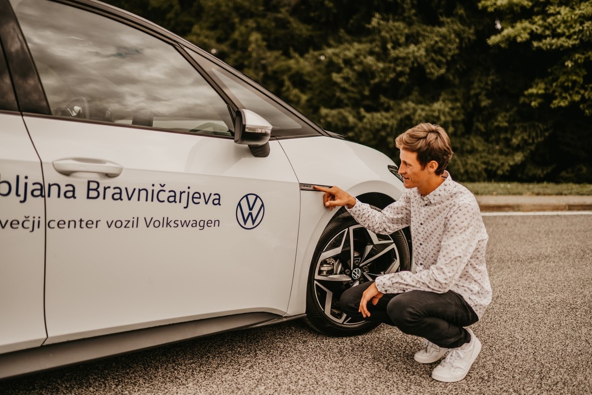 VW ID.3 2021 in Peter Prevc