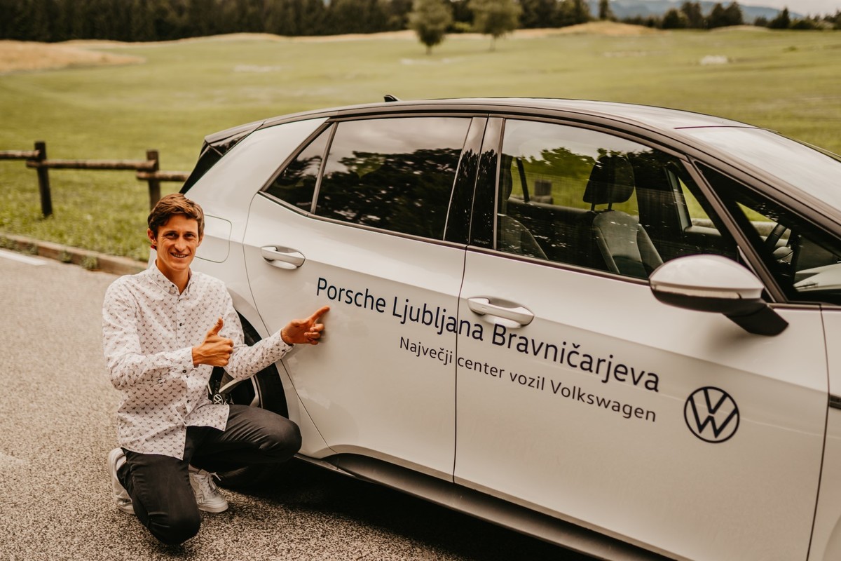 VW ID.3 2021 in Peter Prevc