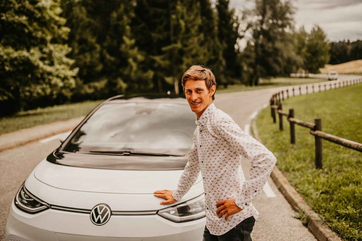 VW ID.3 2021 in Peter Prevc