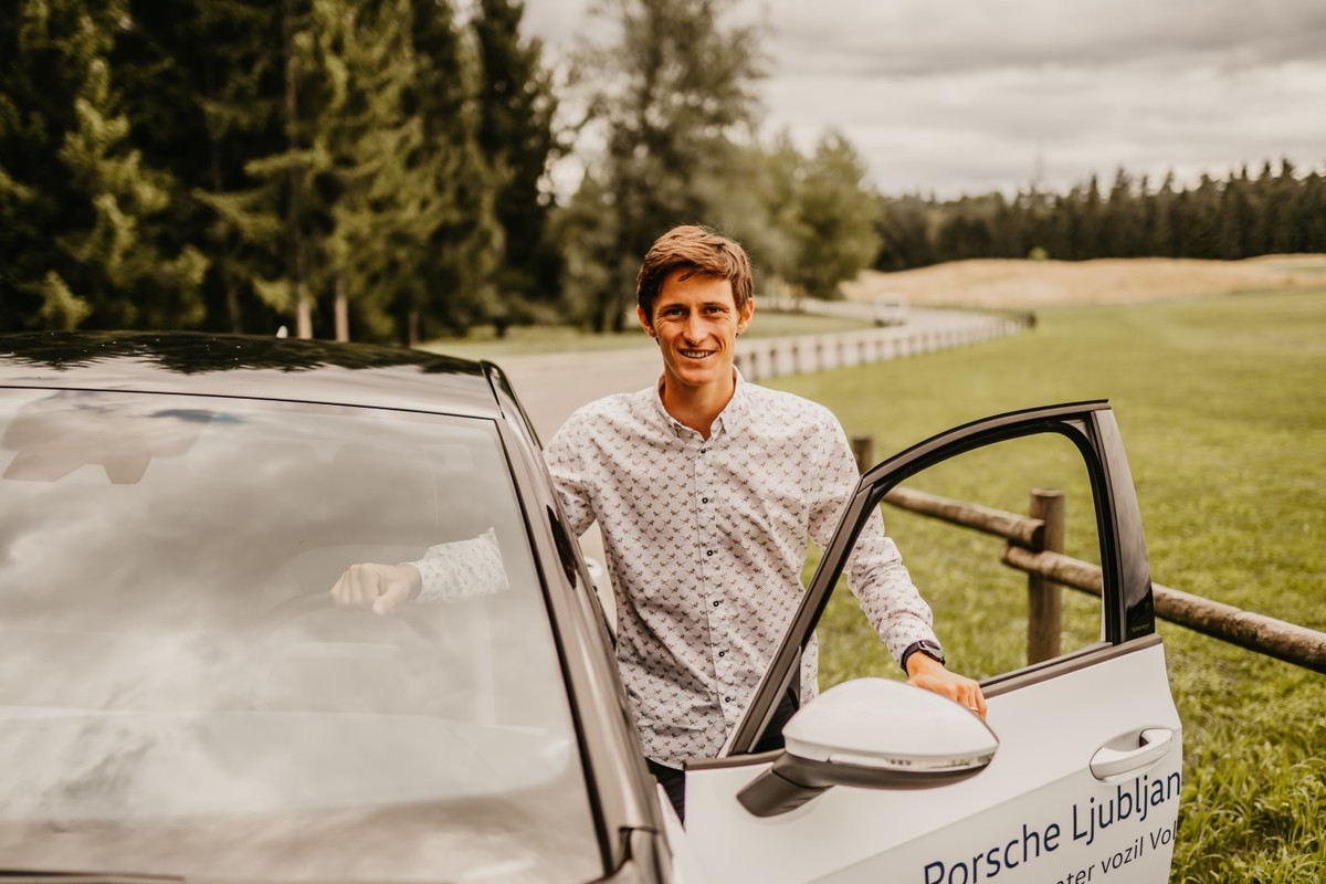 VW ID.3 2021 in Peter Prevc