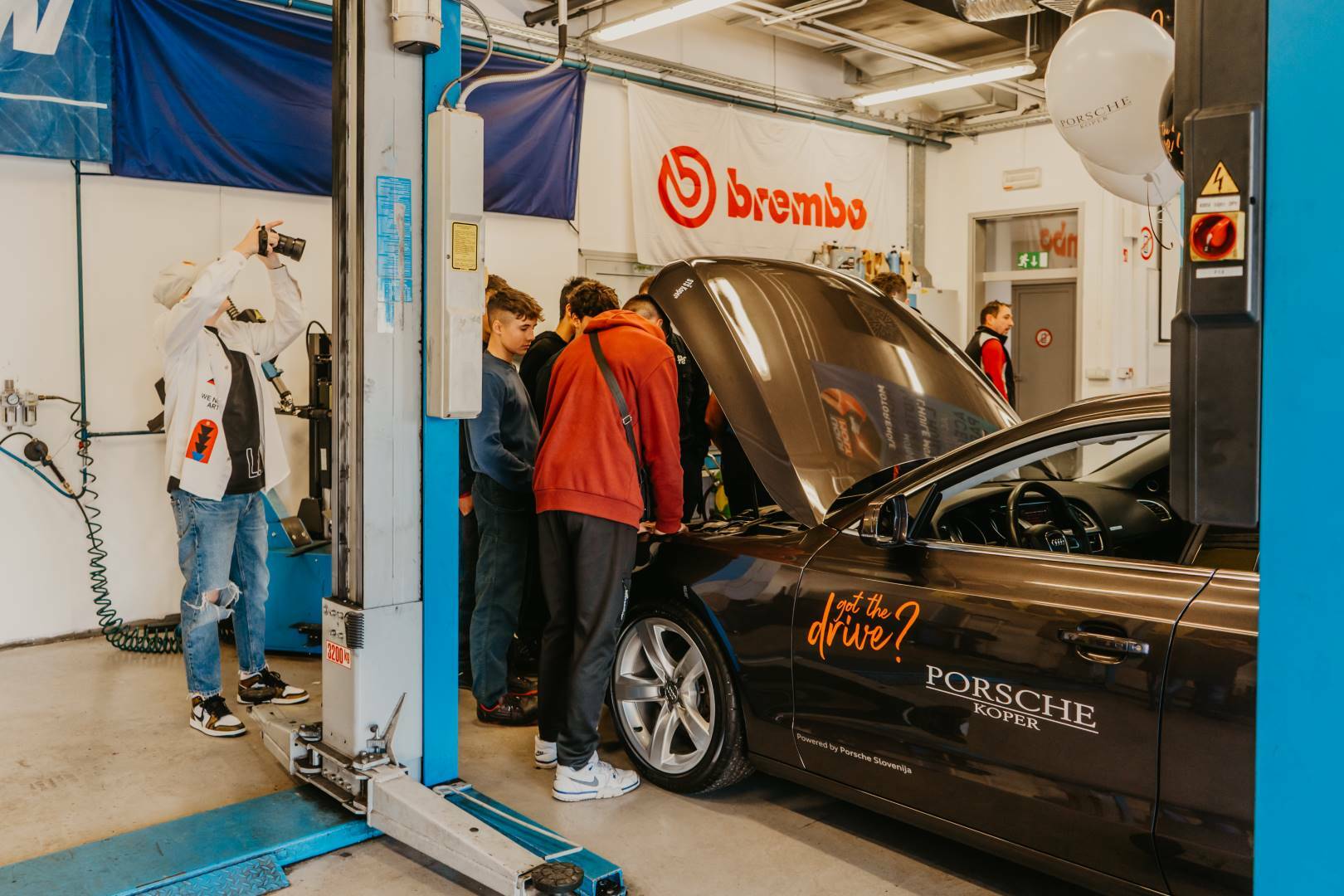 Porsche Koper predaja vozila STŠ Koper