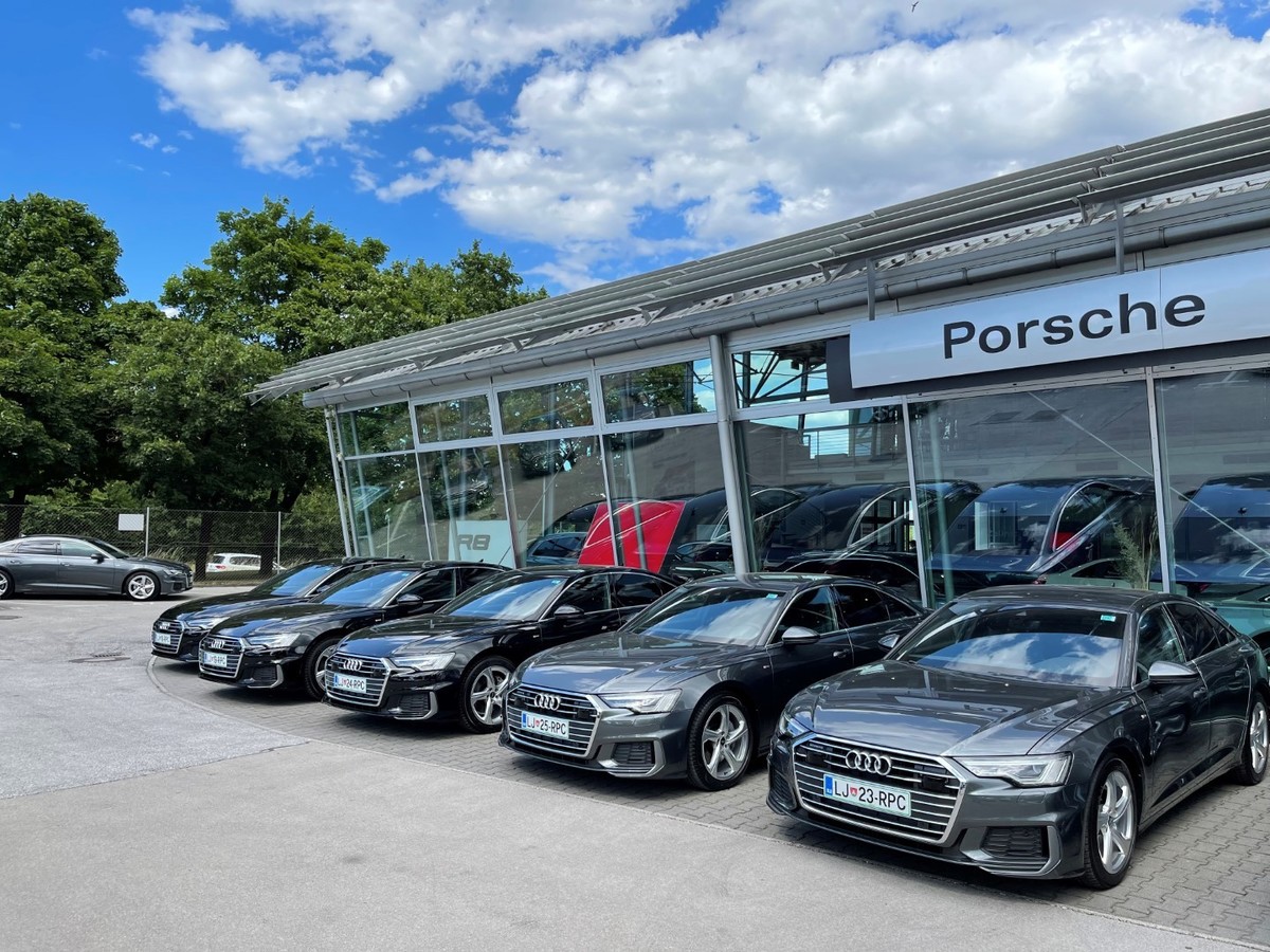 Porsche Verovškova - prevzem vozil Audi A6