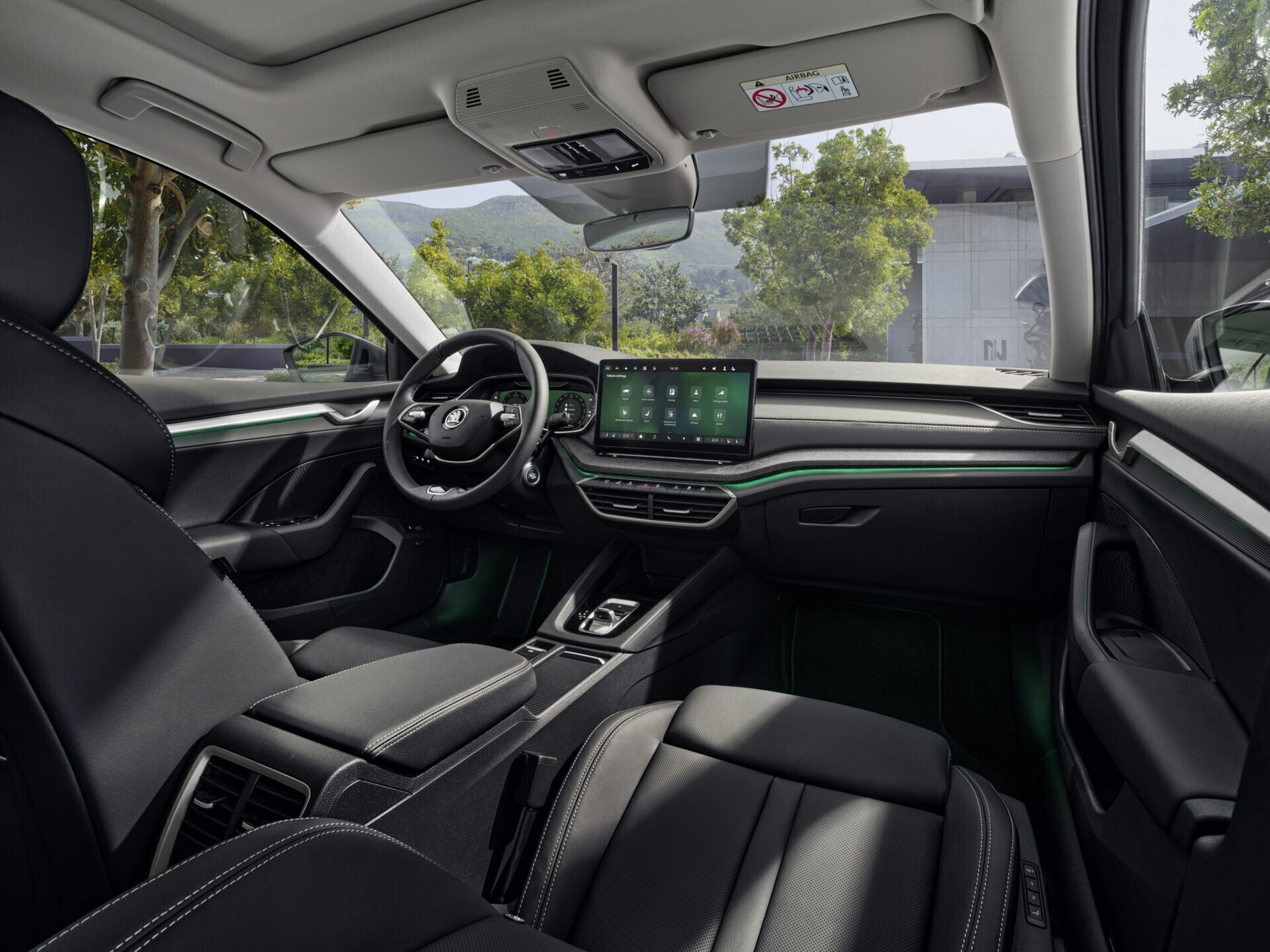 Nova Škoda Octavia notranjost