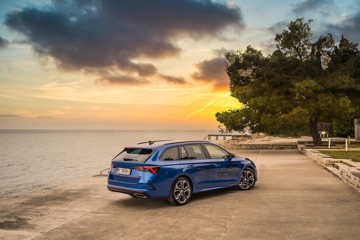 Najmočnejša Škoda Octavia RS na Primorskem