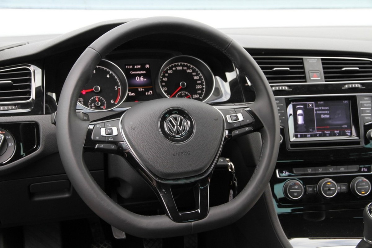 VW Golf 7 - notranjost