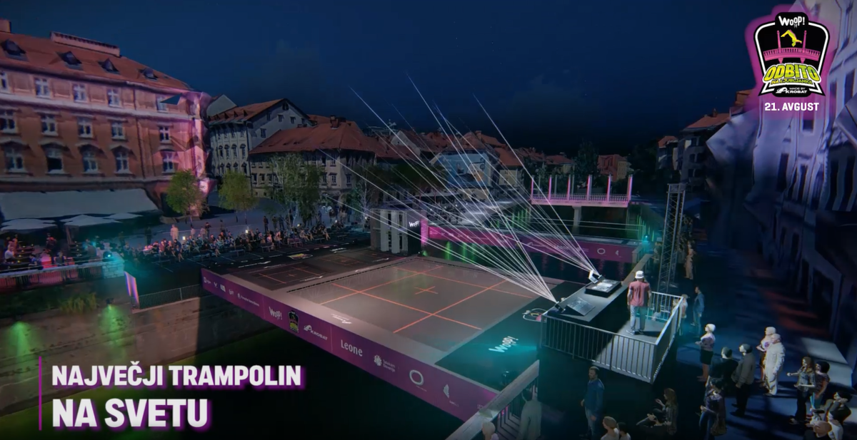 Woop! Odbito na Ljubljanici