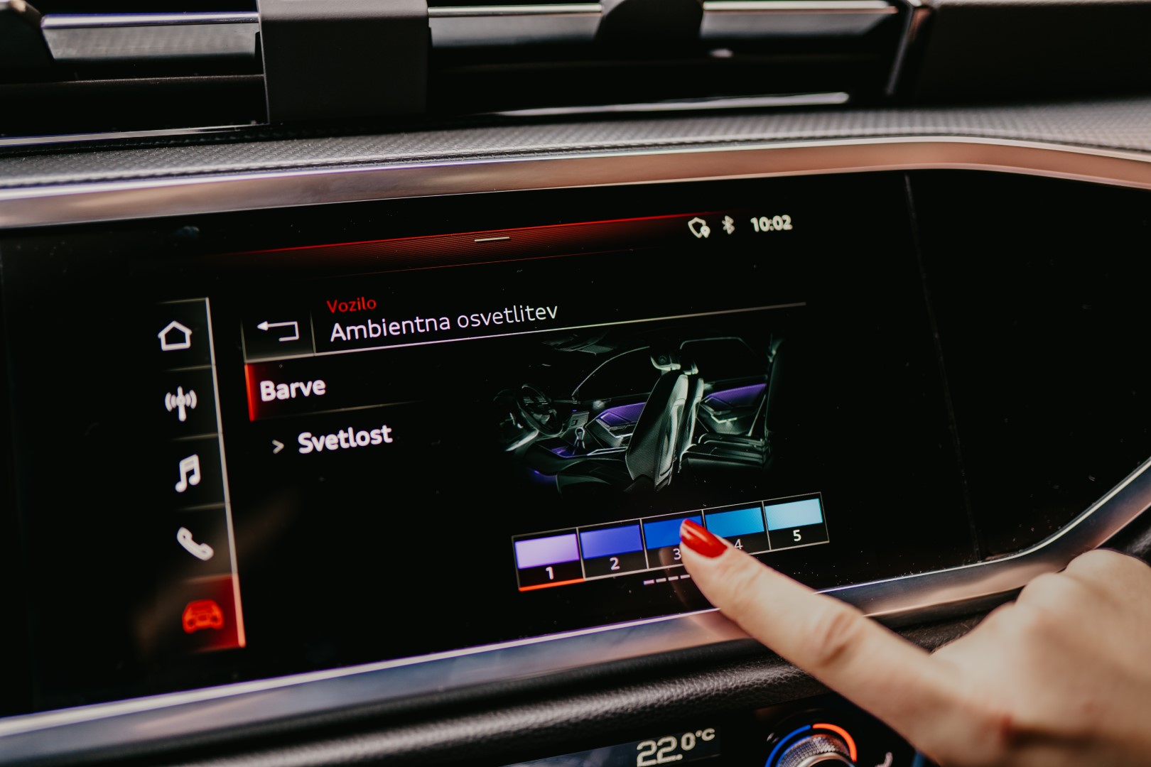 Audi Q3 Sportback - notranjost