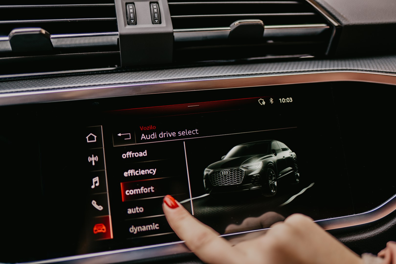 Audi Q3 Sportback - notranjost