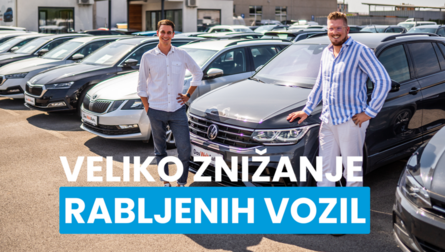 Jesensko znižanje rabljenih vozil