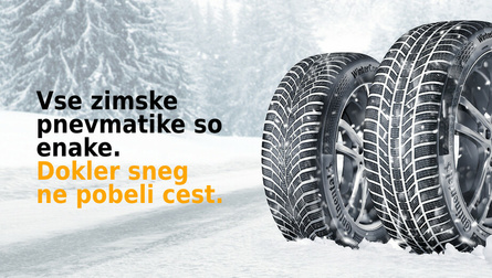 Zimske pnevmatike Continental: TOP ponudba