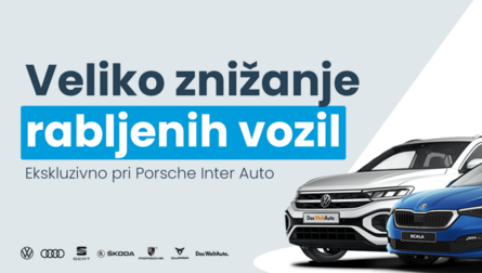 Veliko znižanje rabljenih vozil!