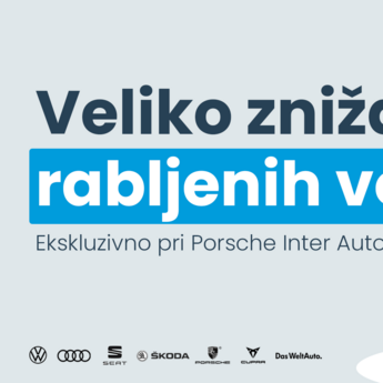 Veliko znižanje rabljenih vozil!