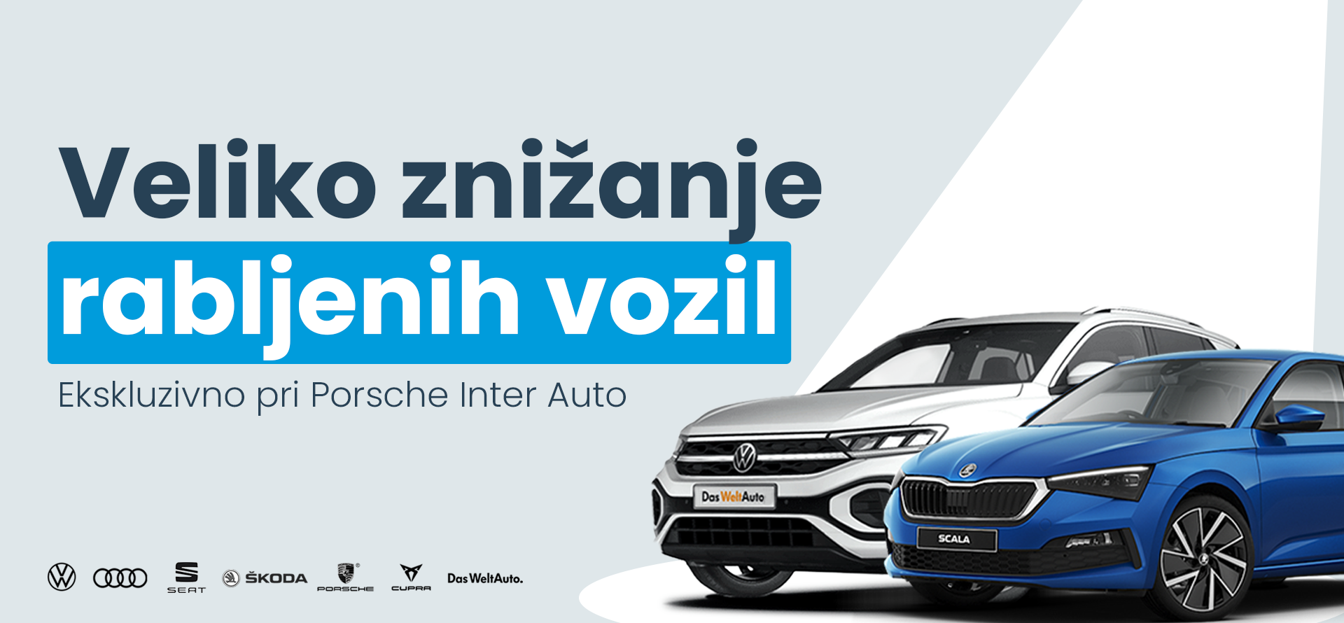 Veliko znižanje rabljenih vozil!