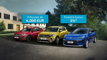 VW ponudba novih vozil 2026