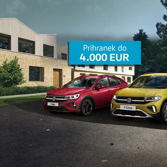 VW ponudba novih vozil 2026