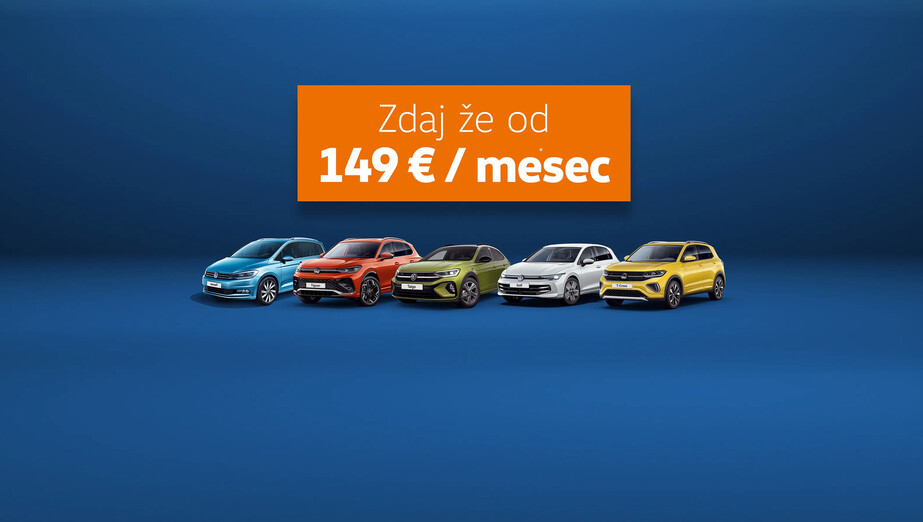 VW ponudba novih vozil 2026