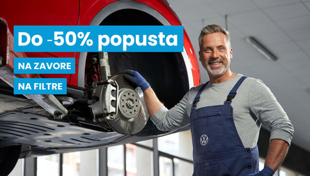 Do -50% popusta na zavore in filtre!