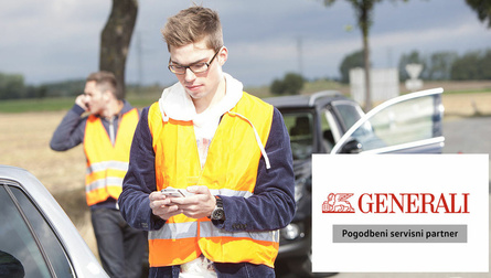 Zavarovalnica Generali pogodbeno cenilno mesto, prijava škode Generali
