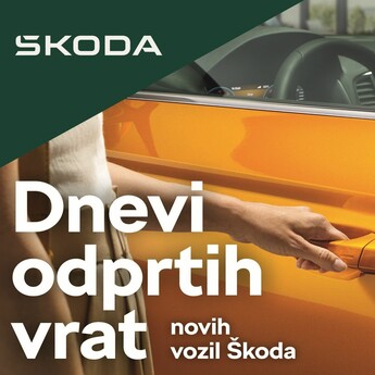ŠKODA DNEVI ODPRTIH VRAT - MAJ 2023