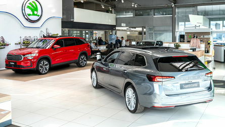 Slovenska predpremiera Kodiaq in Superb 