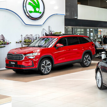 Slovenska predpremiera Kodiaq in Superb 
