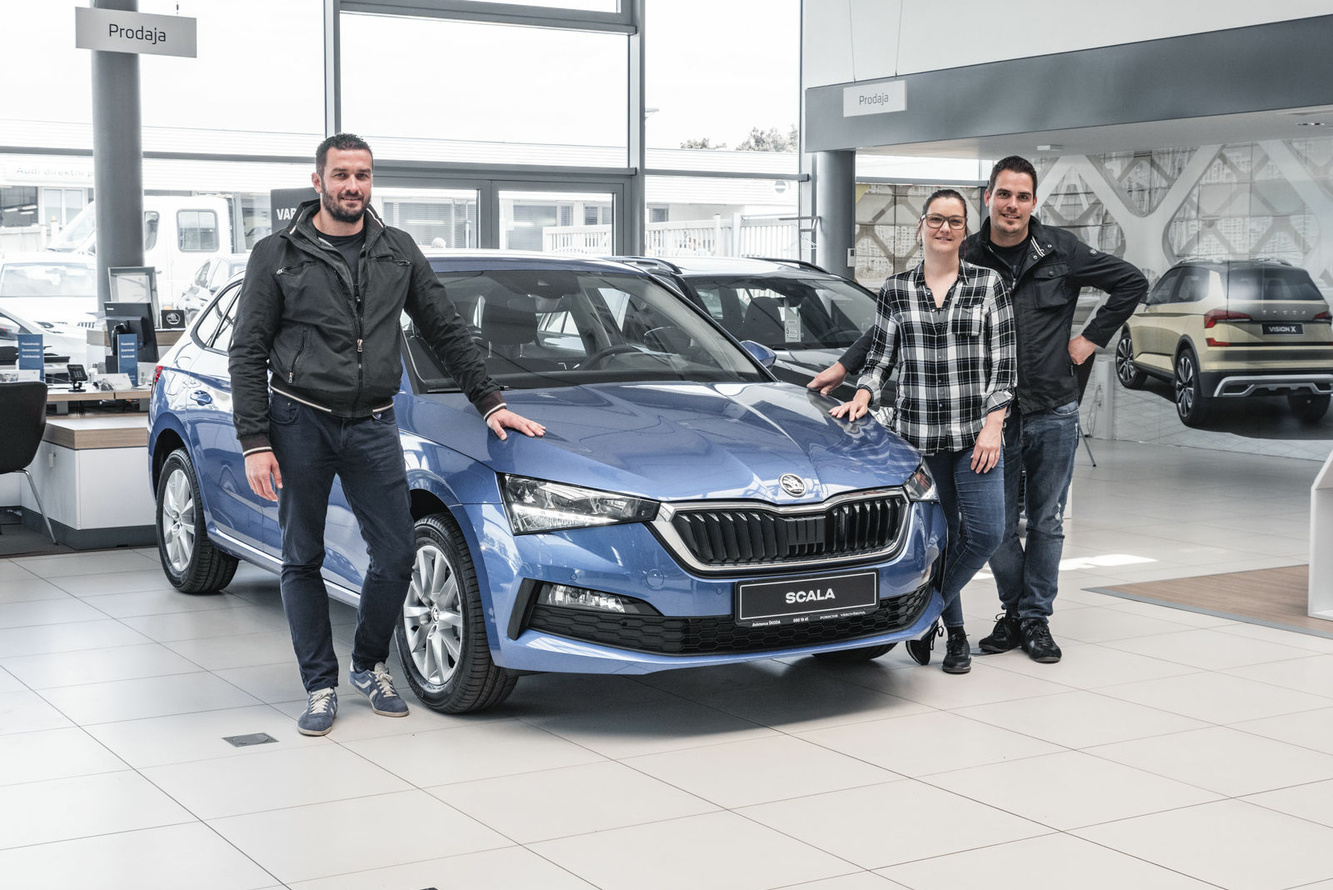 Škoda Scala 2019 je navdušila našo prodajno ekipo!
