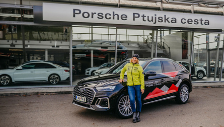 Ilka Štuhec in Porsche Ptujska cesta: sodelovanje, ki premika meje uspeha