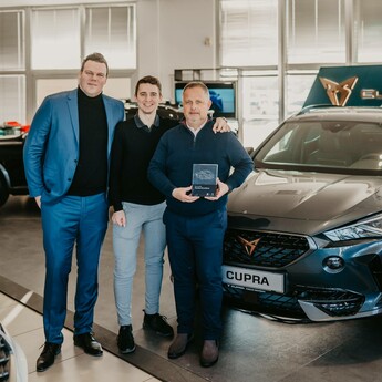 CUPRA Porsche Verovškova - Trgovec leta 2023