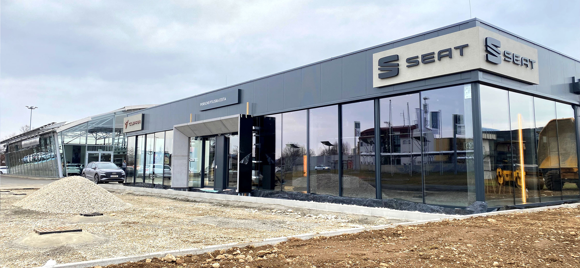 CUPRA & SEAT kmalu pri Porsche Ptujska cesta