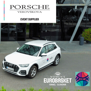 Vozila Porsche Verovškova bodo spremljala Eurobasket 2023 v Ljubljani!