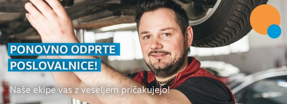 Porsche Inter Auto poslovalnice so ponovno odprte!