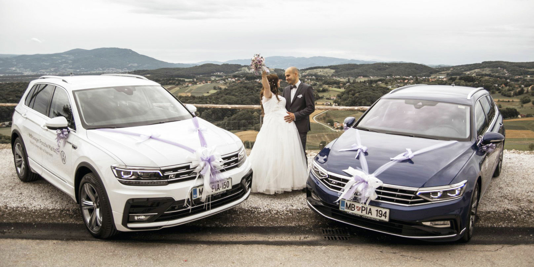 Ona-on sanjska poroka s Volkswagen in Porsche Maribor!