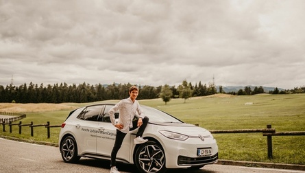 Peter Prevc prvič preizkusil novi električni VW ID.3!