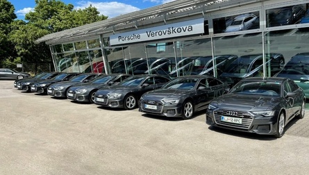 Porsche Verovškova - predaja vozil za predsedovanje EU 2021