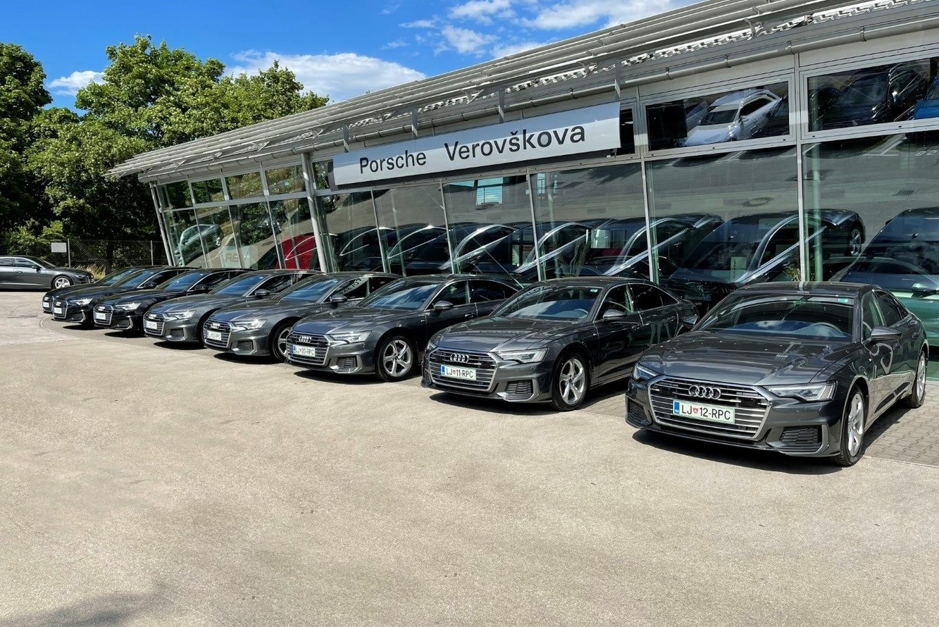 Porsche Verovškova - predaja vozil za predsedovanje EU 2021