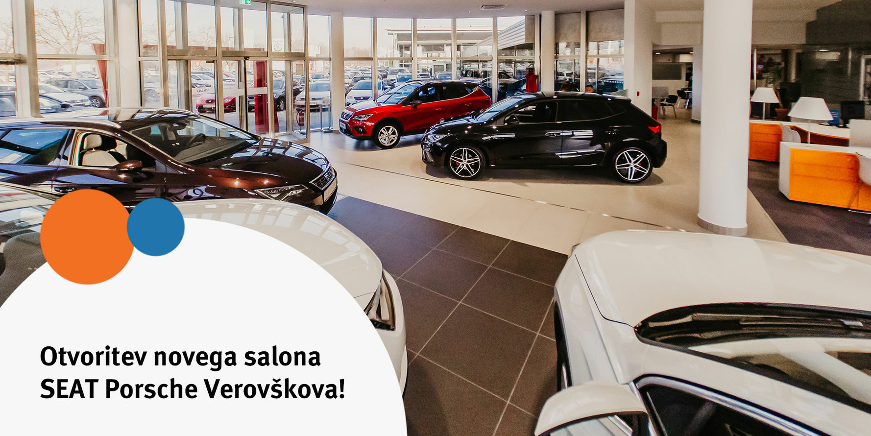 SEAT Porsche Verovškova: želimo postati največji trgovec z vozili SEAT!