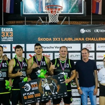 Škoda 3x3 Ljubljana Challanger uspešno zaključen