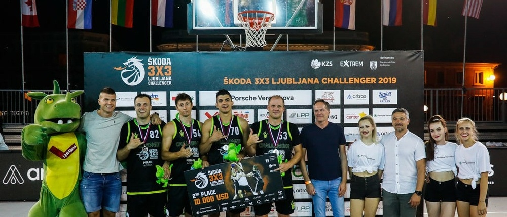 Škoda 3x3 Ljubljana Challanger uspešno zaključen