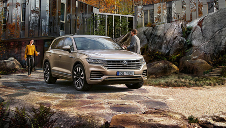 Novi Touareg z najvišjo oceno petih zvezdic na preizkusu Euro NCAP