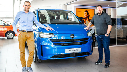 Novi Transporter in Caravelle 2025 - že v salonih