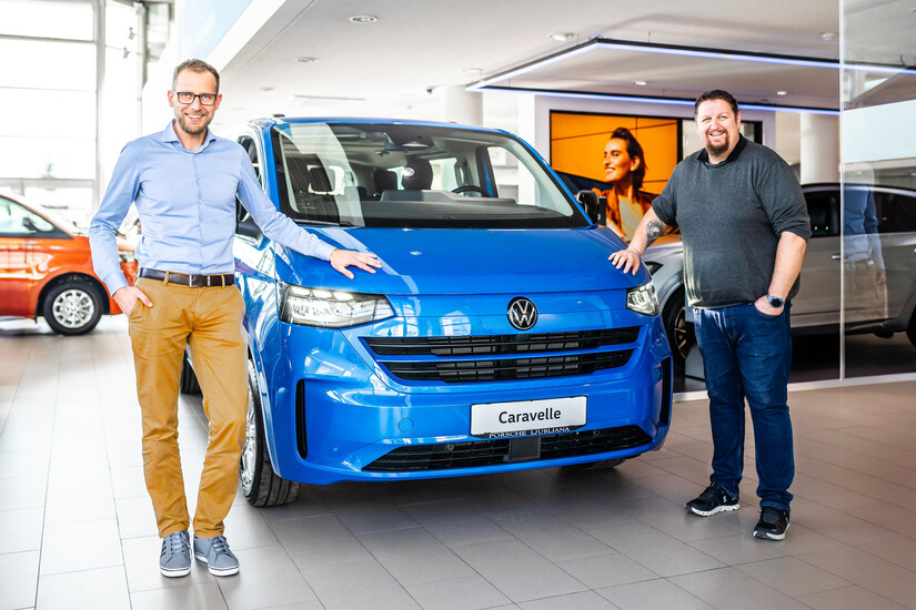 Novi Transporter in Caravelle 2025 - že v salonih